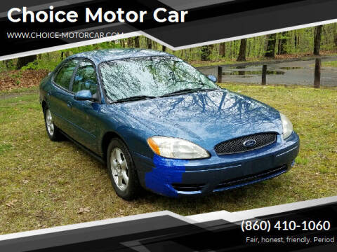 2004 Ford Taurus for sale at Choice Motor Car in Plainville CT