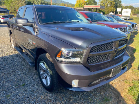 2016 RAM 1500 for sale at M&L Auto, LLC in Clyde NC