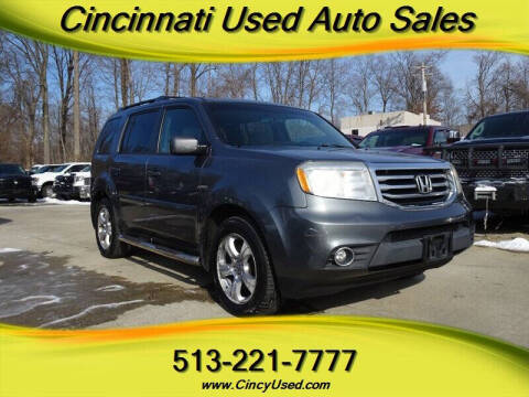 2012 Honda Pilot for sale at Cincinnati Used Auto Sales in Cincinnati OH