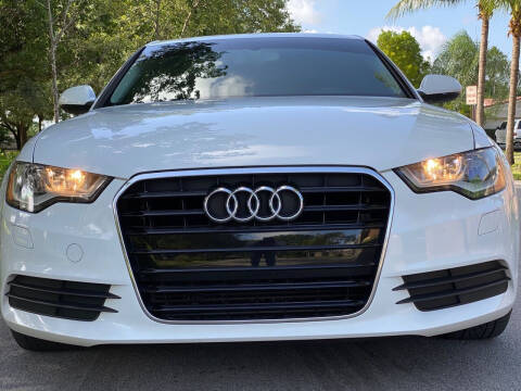 2014 Audi A6 for sale at HIGH PERFORMANCE MOTORS in Hollywood FL