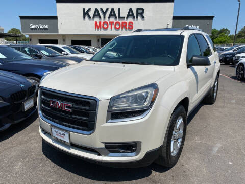 2014 GMC Acadia for sale at KAYALAR MOTORS in Houston TX