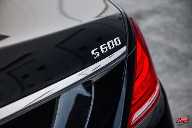 2016 Mercedes-Benz S-Class Mercedes-Maybach S 600