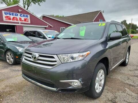 2013 Toyota Highlander for sale at Hwy 13 Motors in Wisconsin Dells WI