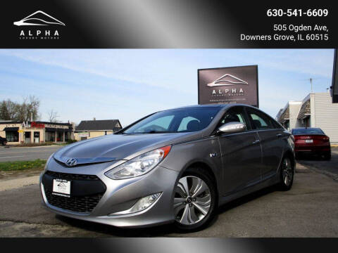 2014 Hyundai Sonata Hybrid for sale at Alpha Luxury Motors in Downers Grove IL