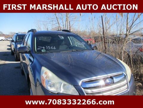 2014 Subaru Outback for sale at First Marshall Auto Auction in Harvey IL