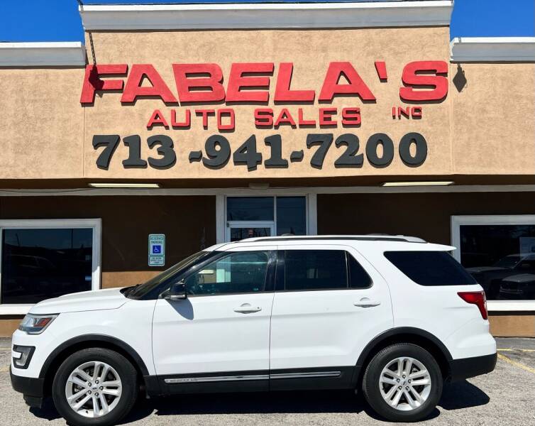 2016 Ford Explorer for sale at Fabela's Auto Sales Inc. in South Houston TX