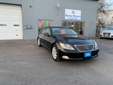 2008 Lexus LS 460 for sale at Rome Motors in Manchester NH