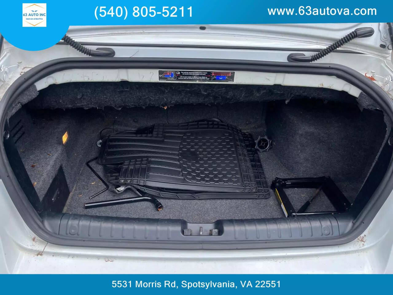 2011 Saab 9-3 for sale at 63 Auto Inc in Spotsylvania, VA