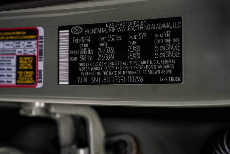 2024 Hyundai Santa Cruz Limited