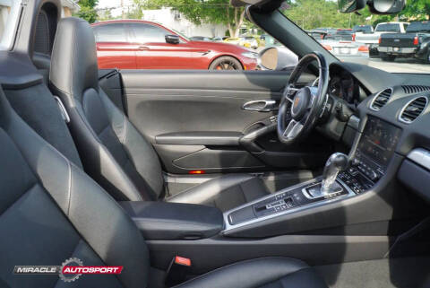 2018 Porsche 718 Boxster