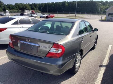 2002 Toyota Camry for sale at HW Auto Wholesale in Norfolk VA