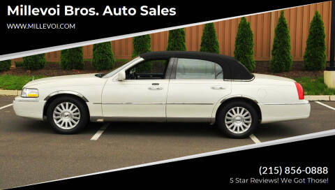 2004 Lincoln Town Car for sale at Millevoi Bros. Auto Sales in Philadelphia PA