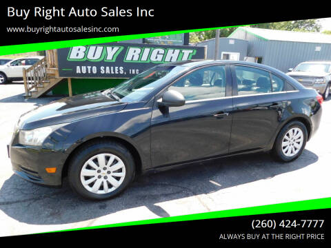 2011 Chevrolet Cruze for sale at Buy Right Auto Sales Inc in Fort Wayne IN