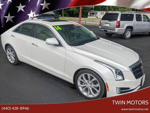 2016 Cadillac ATS for sale at TWIN MOTORS in Madison OH