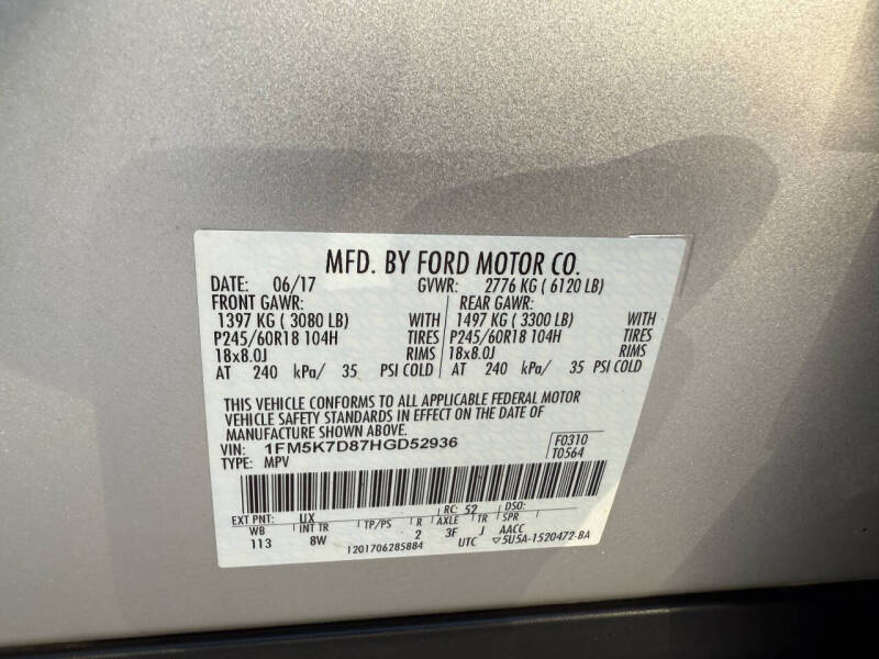 2017 Ford Explorer XLT