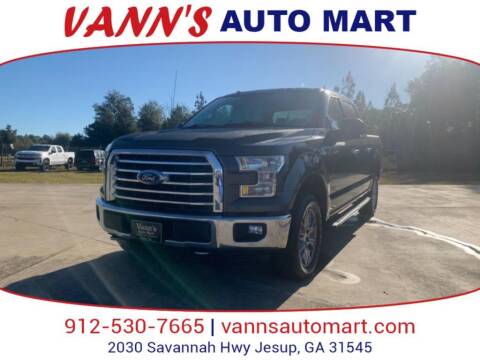 2015 Ford F-150 for sale at VANN'S AUTO MART in Jesup GA