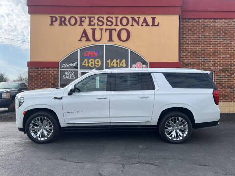 2021 GMC Yukon XL for sale at Professional Auto Sales & Service in Fort Wayne IN