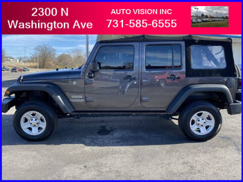 2017 Jeep Wrangler Unlimited for sale at Auto Vision Inc. in Brownsville TN