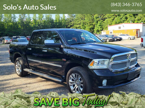 2014 RAM 1500 for sale at Solo's Auto Sales in Timmonsville SC