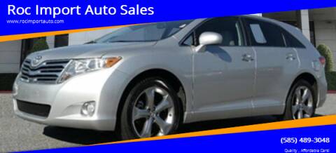 2010 Toyota Venza for sale at Roc Import Auto Sales in Rochester NY