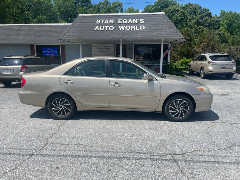 2003 Toyota Camry for sale at STAN EGAN'S AUTO WORLD, INC. in Greer SC