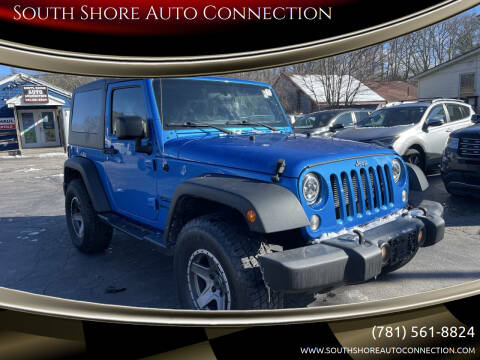 2015 Jeep Wrangler for sale at South Shore Auto Connection in Whitman MA