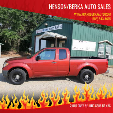 2014 Nissan Frontier for sale at HENSON/BERKA AUTO SALES in Gilmer TX