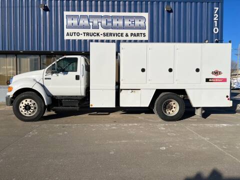 2006 Ford F-750 Super Duty for sale at HATCHER MOBILE SERVICES & SALES in Omaha NE