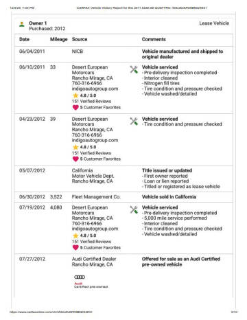 2011 Audi A8 quattro