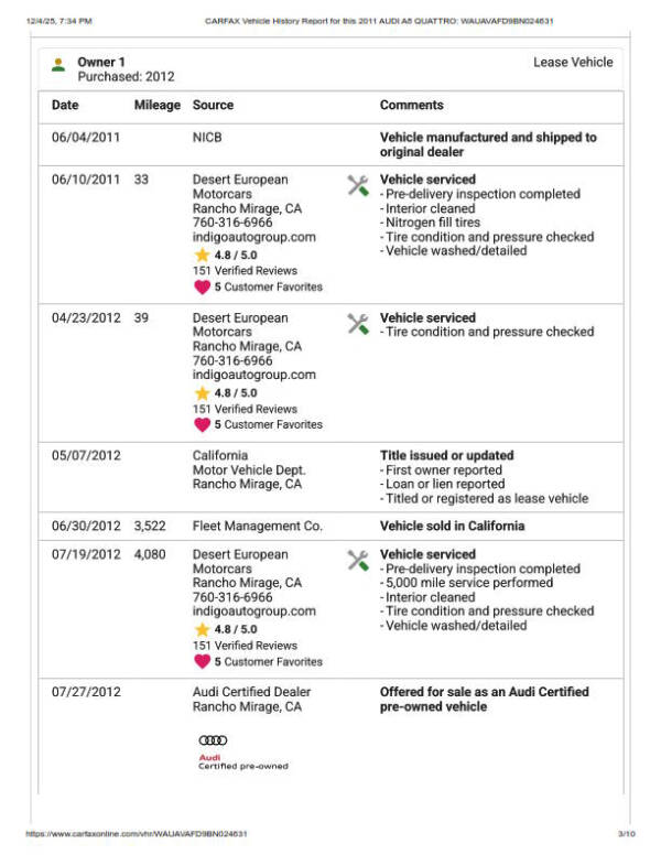 2011 Audi A8 quattro