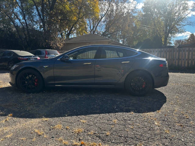 2014 Tesla Model S for sale at PZ GLOBAL AUTO in Spring Lake Park, MN