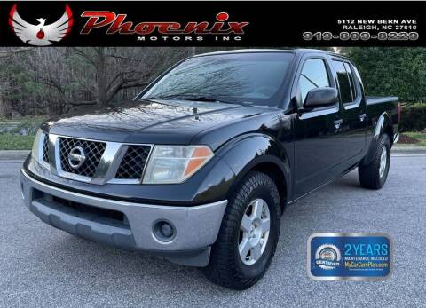 2008 Nissan Frontier for sale at Phoenix Motors Inc in Raleigh NC