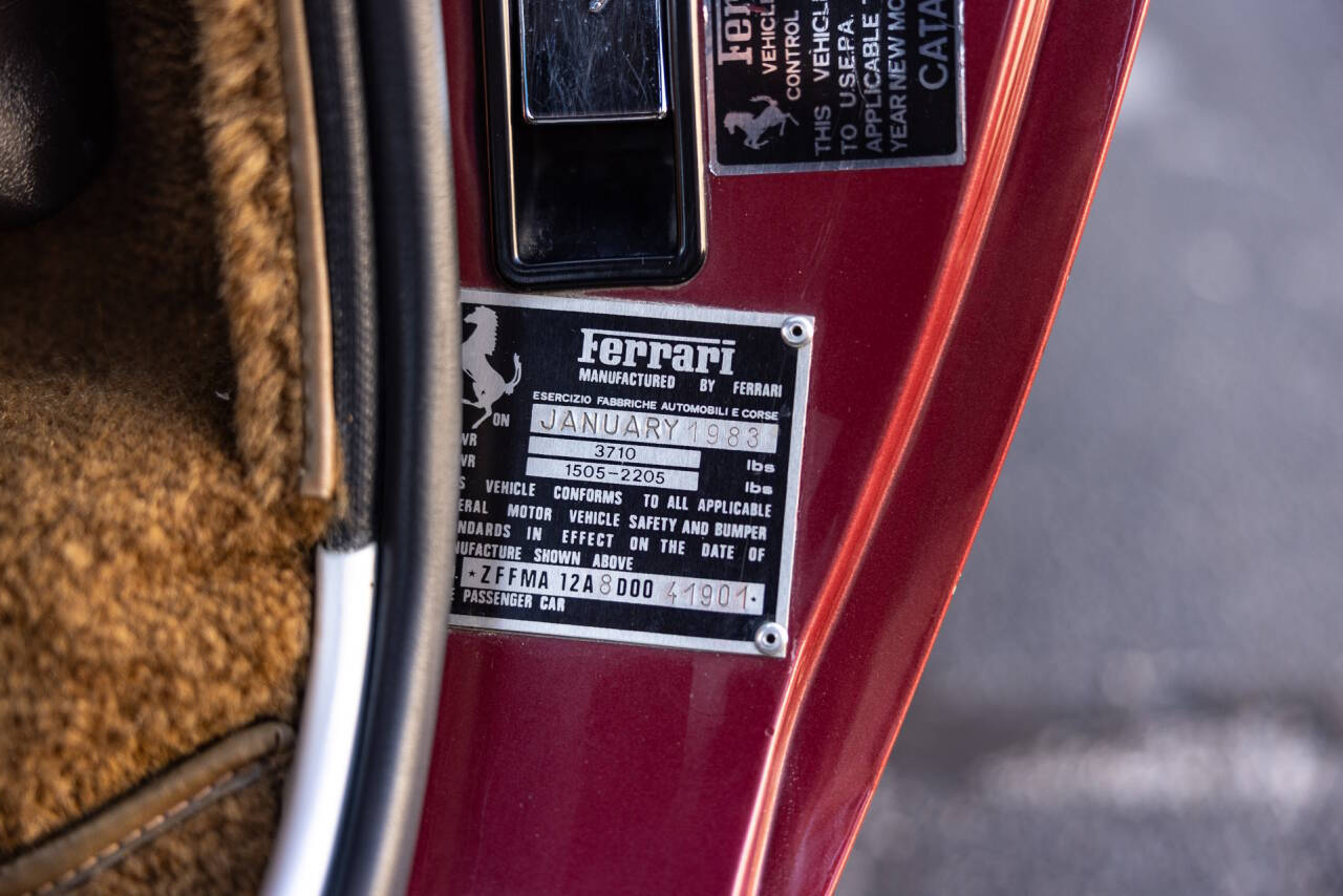 1983 Ferrari 308 53