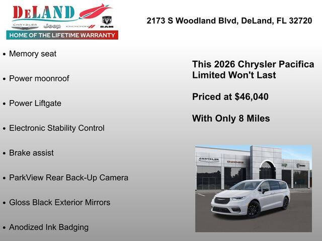 2026 Chrysler Pacifica Limited