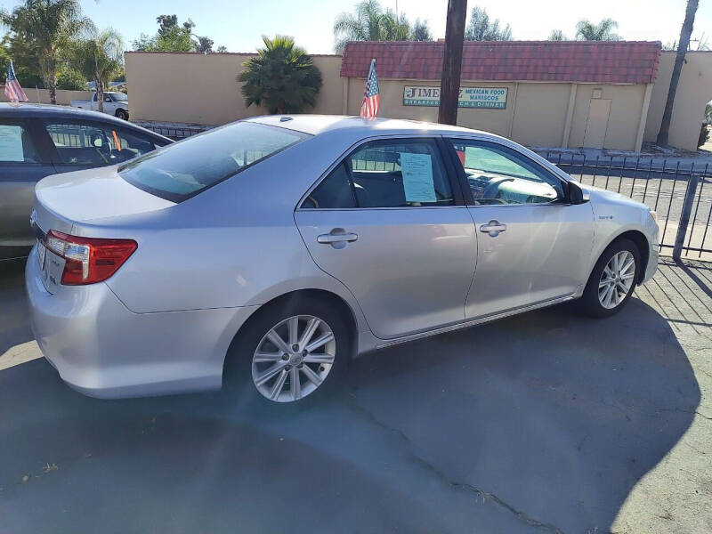 2012 Toyota Camry Hybrid for sale at Alpha 1 Automotive Group in Hemet CA