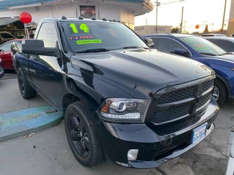 2014 RAM Ram Pickup 1500 for sale at CAR GENERATION CENTER, INC. in Los Angeles CA