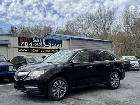2015 Acura MDX for sale at Uptown Auto Sales in Charlotte NC
