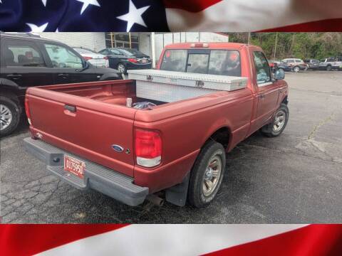 2000 Ford Ranger for sale at SOUTHERN CAR EMPORIUM in Knoxville TN