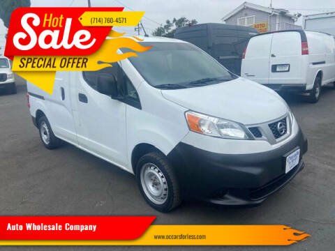 2017 Nissan NV200 for sale at Auto Wholesale Company in Santa Ana CA