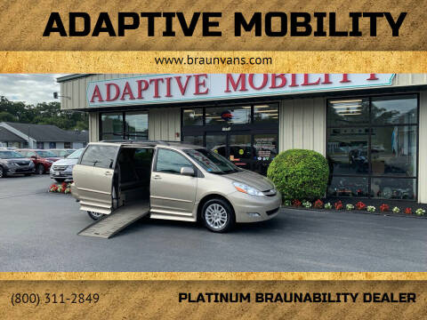 2009 Toyota Sienna for sale at Adaptive Mobility Wheelchair Vans in Seekonk MA