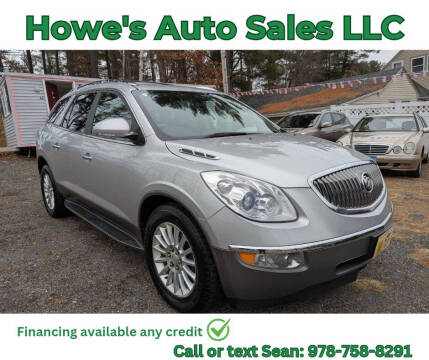 2012 Buick Enclave for sale at Howe's Auto Sales in Lowell MA