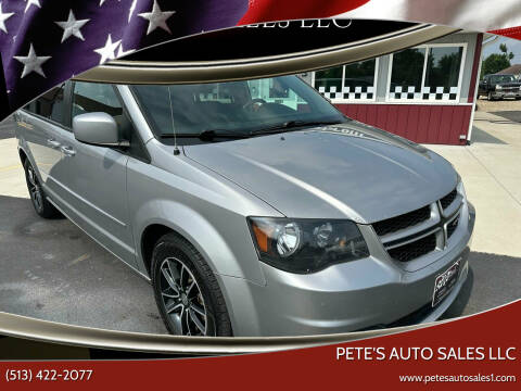 2017 Dodge Grand Caravan for sale at PETE'S AUTO SALES LLC - Middletown in Middletown OH