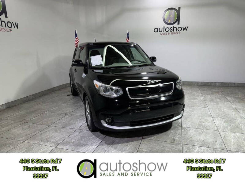 2018 Kia Soul EV for sale at AUTOSHOW SALES & SERVICE in Plantation FL