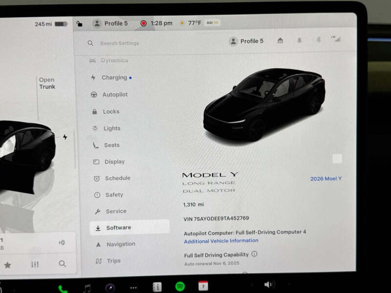 2026 Tesla Model Y Long Range