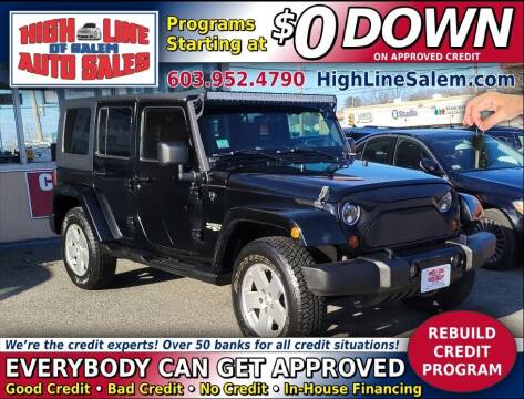 2010 Jeep Wrangler Unlimited for sale at High Line Auto Sales of Salem in Salem NH