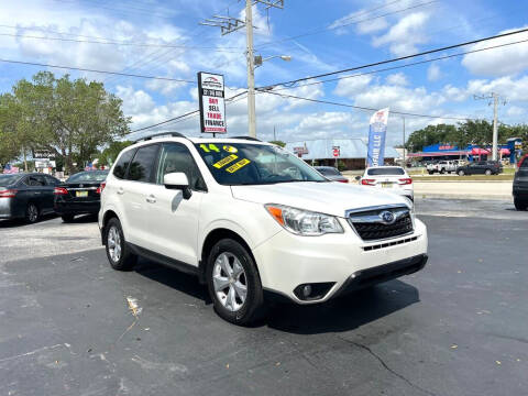 2014 Subaru Forester for sale at AUTOFAIR LLC in West Melbourne FL