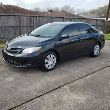 2012 Toyota Corolla for sale at MOTORSPORTS IMPORTS in Houston TX