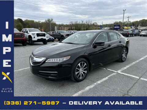 2015 Acura TLX for sale at Impex Auto Sales in Greensboro NC