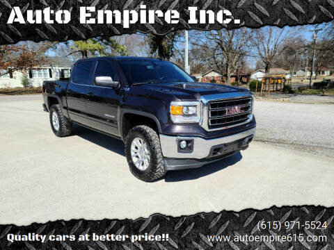 2015 GMC Sierra 1500 for sale at Auto Empire Inc. in Murfreesboro TN