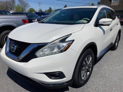2015 Nissan Murano for sale at LITITZ MOTORCAR INC. in Lititz PA